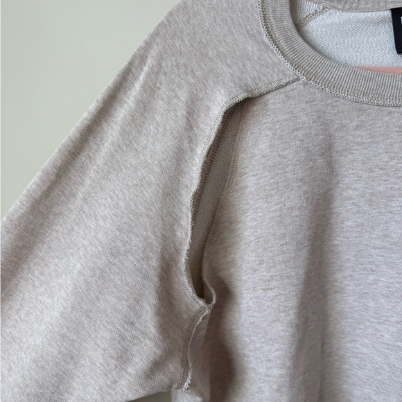 IVY PARK Women's Beige Cutout Sweatshirt size XS - Picture 8 of 9